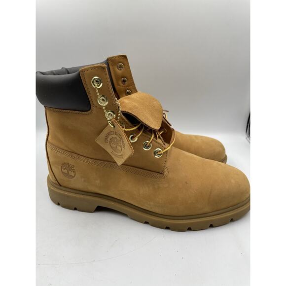Timberland Men's 6 Inch Premium Waterproof Wheat Boots - US Men’s Size 10.5 M - Picture 1 of 12
